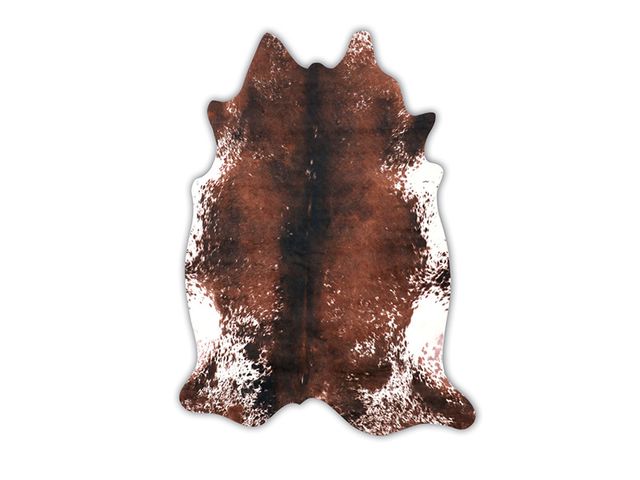 Obrázek produktu Kůže hovězí imitace, hnědé skvrny 120 x 150 cm