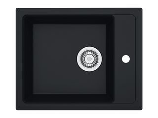 Dřez Tectonite SID 610-40 černý 430x530 mm