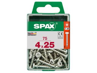 Vrut 4x25, půlkulatá hlava, T-STAR plus, WIROX, 75 ks (M)