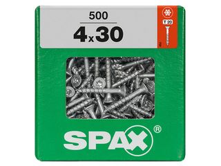 Vrut 4x30, zápustná hlava, T-STAR plus, WIROX, 500 ks (XL)