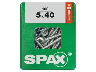 Vrut 5x40, zápustná hlava, T-STAR plus, WIROX, 100 ks (L)