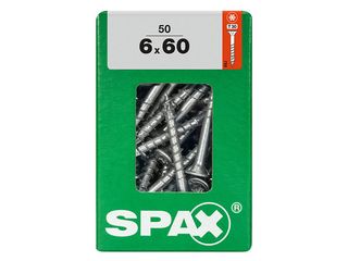 Vrut 6x60, zápustná hlava, T-STAR plus, WIROX, 50 ks (L)