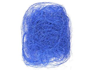 Sisal/vlákno/50g/tm. modrý C30