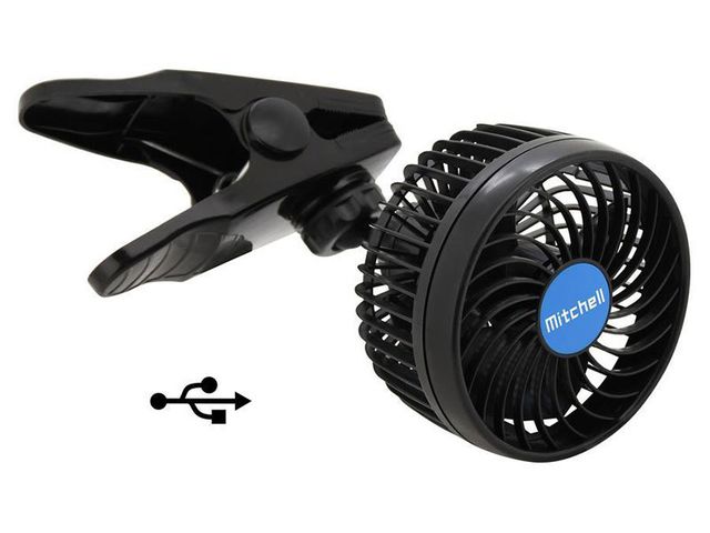 Obrázek produktu Ventilátor MITCHELL 115mm USB 5V klips