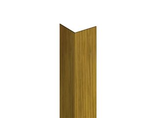 Lišta L k ochraně rohu, 10x10mm, 2,9m, PVC, dekor dub