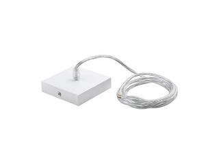 Kabel napájecí, průhledný, 2m