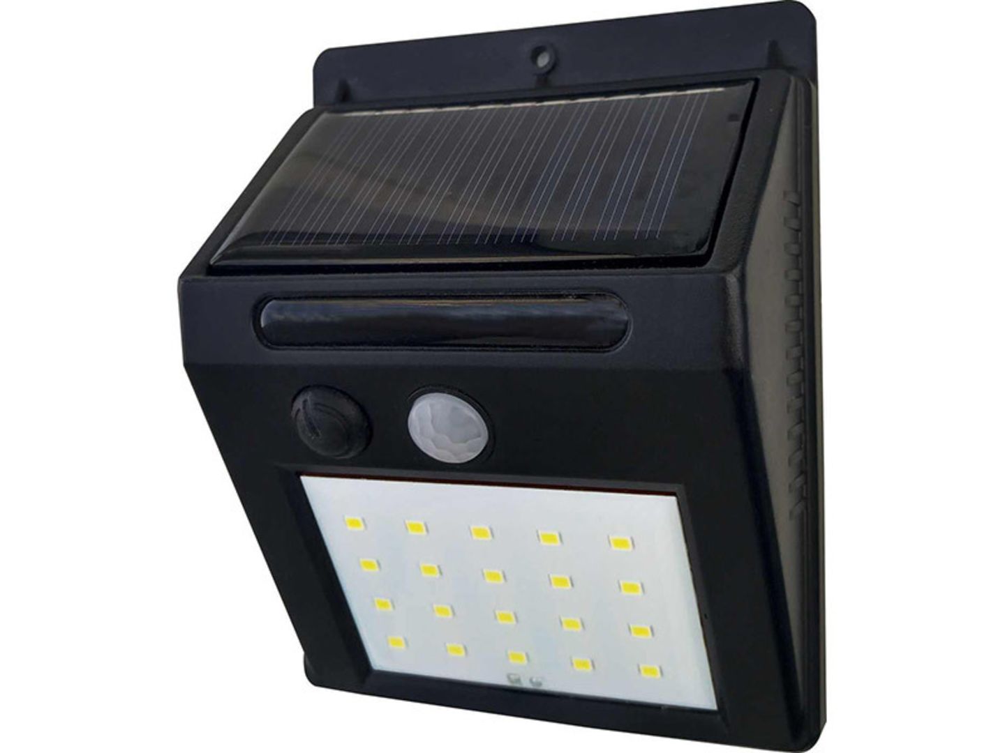 GREENLUX Sv.solární s čidlem EMA 20LED NW