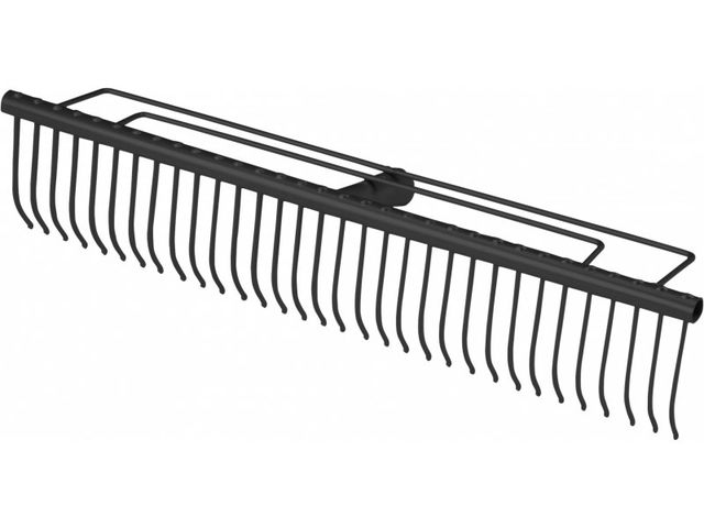 Obrázek produktu Hrábě trávníkové, tvrzené ocelové zuby 600 mm