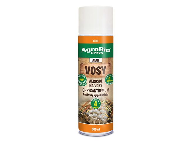 Obrázek produktu ATAK Aerosol na vosy Chrysanthemum 500 ml