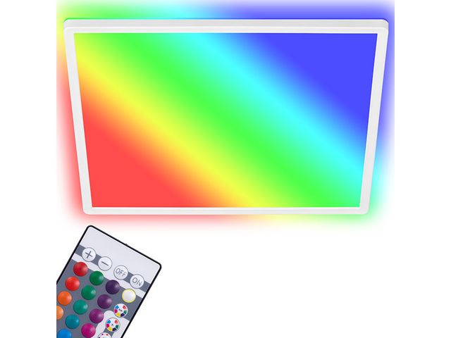 Obrázek produktu Svítidlo stropní ultra ploché 22 W, 2700 lm, 4000 K + RGB-LED