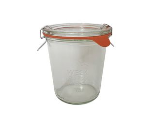Sklenice zavařovací 290 ml WECK + víčko, těsnění, 2 spony