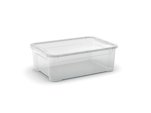 Obrázek produktu Box úložný T-BOX M - 31 l, transparentní
