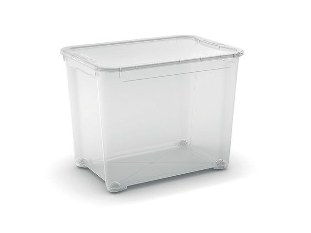 Obrázek produktu Box úložný T-BOX XL - 70 l, transparentní