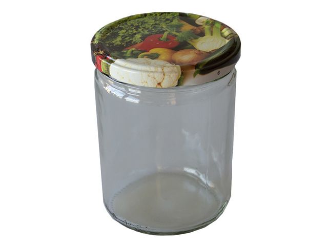 Obrázek produktu Sklenice zavařovací TWIST 82 440 ml + víčka mix, 8 ks