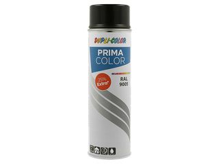 Sprej DC Prima RAL9005 černá, lesk 500ml