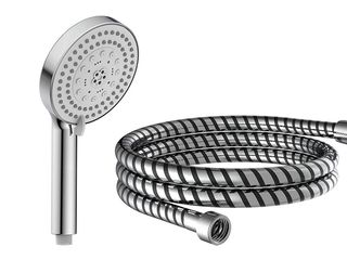 Set sprchový Storm 7 funkcí vč. stop, hadice 150 cm, chrom/černá