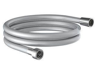 Hadice sprchová Silverflex 150 cm, plast, stříbrná