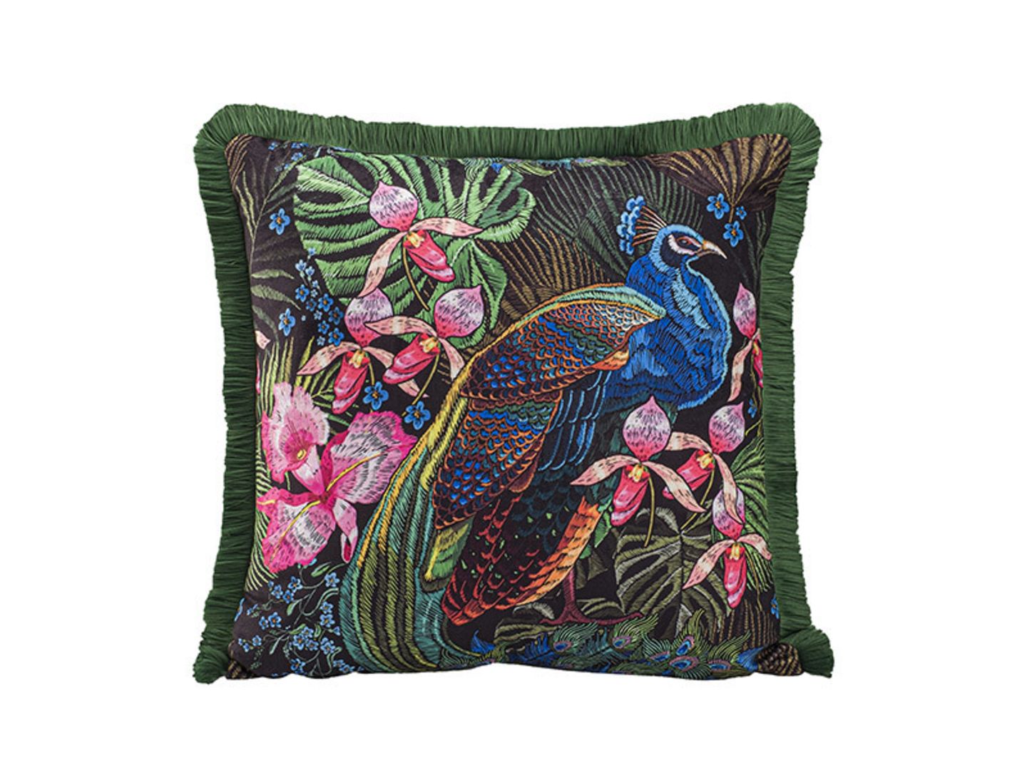 Polštář dekorační 45x45 cm, Peacock 1