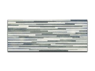 Dekor Petrol muretto šedý 20x50cm