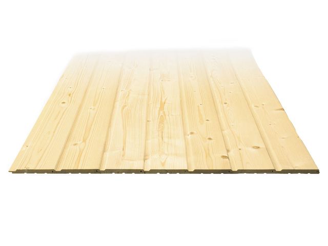 Obrázek produktu Palubka obkladová Smrk Soft B, 14x121x2700mm, bal. 2,29 m2