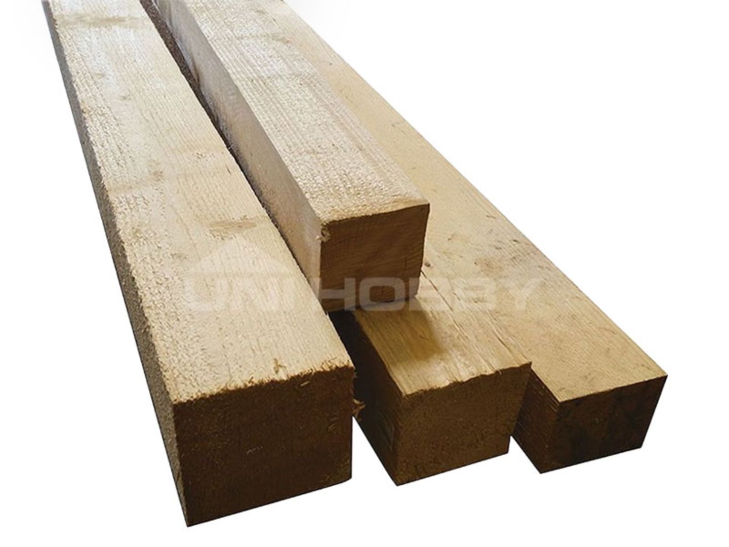 Hranol stavební nehoblovaný SM/JD, 100x100x4000mm
