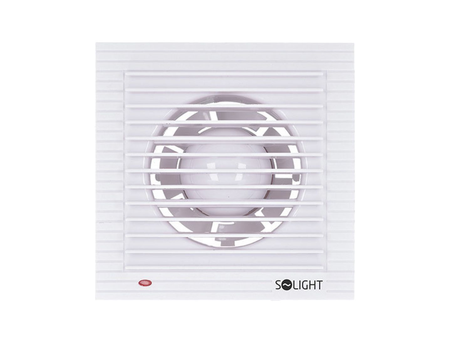 SOLIGHT Ventilátor Sol axiální s mřížkou, Ø 100, 80m3/h, 13W s časovačem