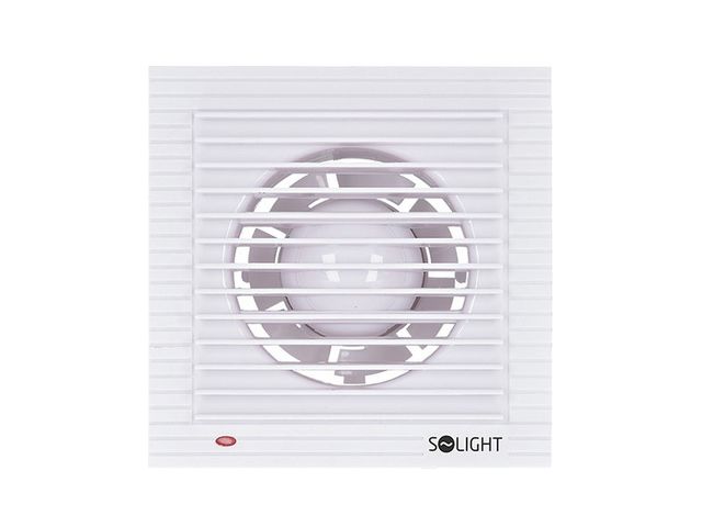 Obrázek produktu Ventilátor Sol axiální s mřížkou, Ø 100, 80m3/h, 13W s časovačem