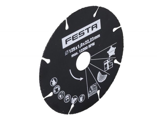 Obrázek produktu Kotouč řezný FESTA univerzální karbidový 125x1x22.2mm