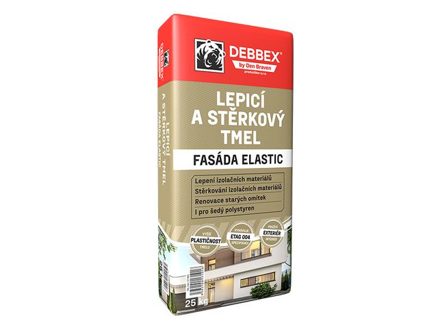 Obrázek produktu Tmel lepicí a stěrkový Fasáda Elastic 25kg