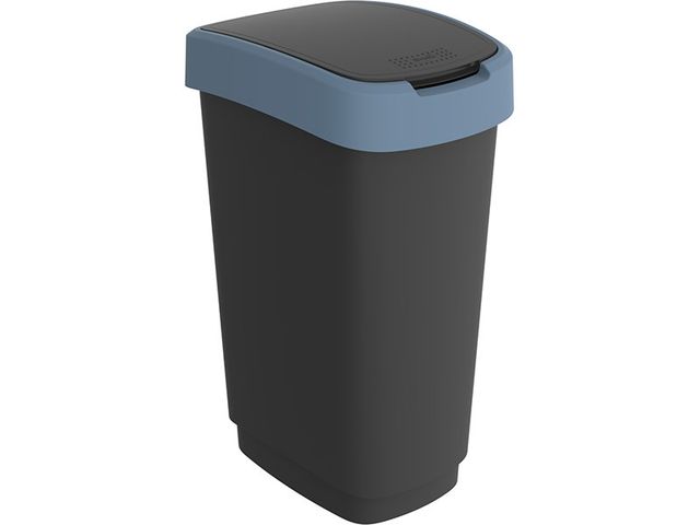 Obrázek produktu Koš odpadkový SWING TWIST 50 l, modrá