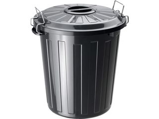 Koš odpadkový plastový s klipy BASIC 25 l