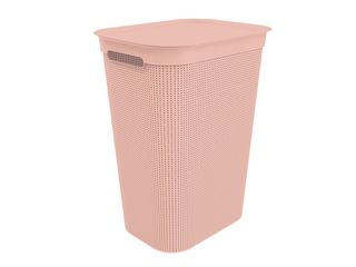 Koš na prádlo BRISEN 50l - růžová
