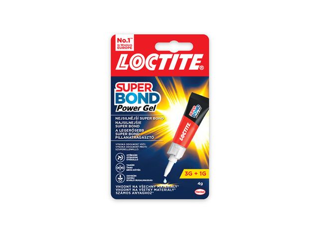 Obrázek produktu Lepidlo Super Bond Power Gel 4g