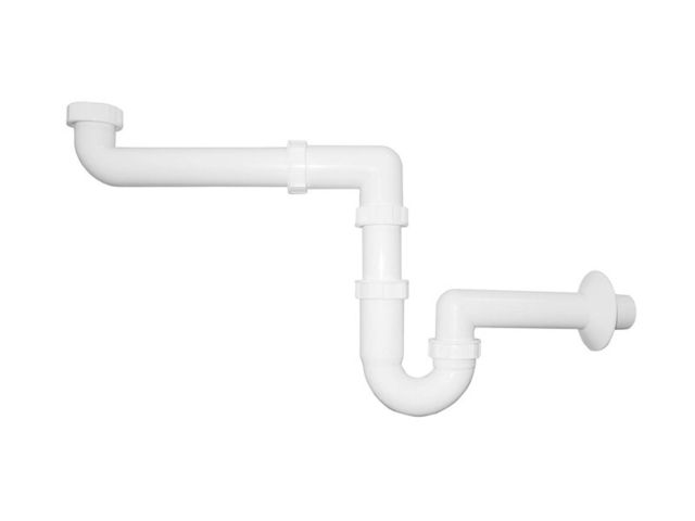 Obrázek produktu Sifon trubkový U 5/4" pro úsporu místa, Ø 40