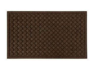 Rohožka Contour 45x75cm rounds hnědá