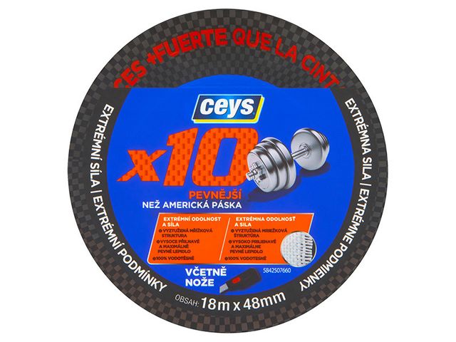Obrázek produktu Páska opravná Ceys X10, 18 m x 48 mm
