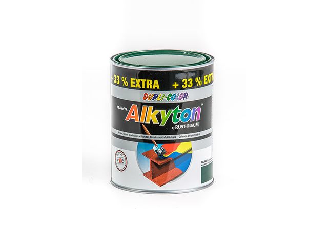 Obrázek produktu Alkyton polomat RAL 6005 mechová zelená 1 l