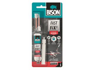 Lepidlo dvousložkové Bison Fast Fix Plastic 10 g