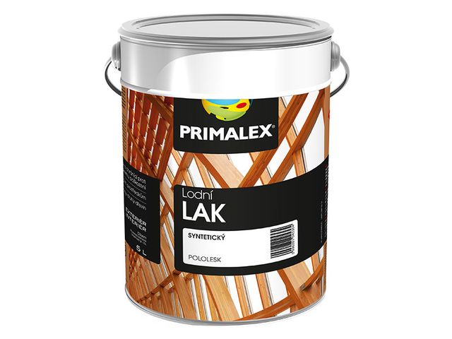 Obrázek produktu Lak lodní Primalex, bezbarvý pololesklý 5 l