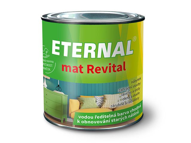 Obrázek produktu Eternal mat Revital RAL 7016 antracitový 0,35 kg