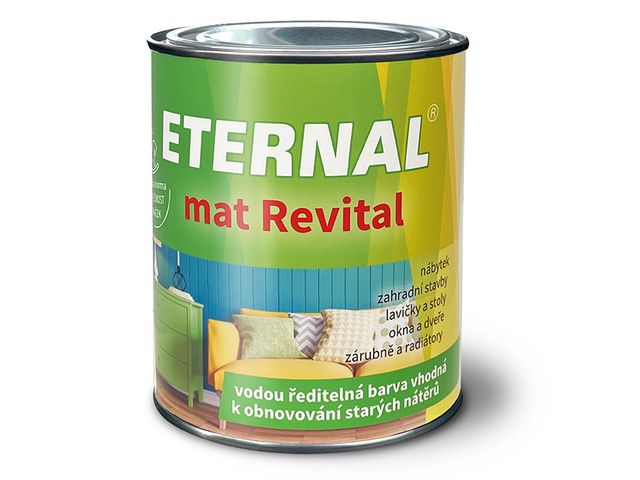 Obrázek produktu Eternal mat Revital RAL 7016 antracitový 0,7 kg