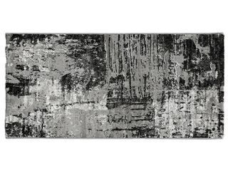Koberec kusový Niceness 70x140 cm šedo-černá