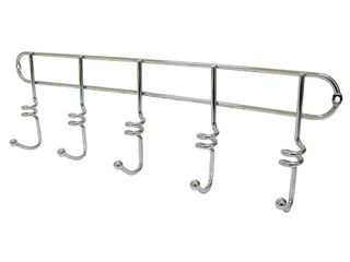 Věšák 5 háků twist Toro 43x13,5x5,5 chrom