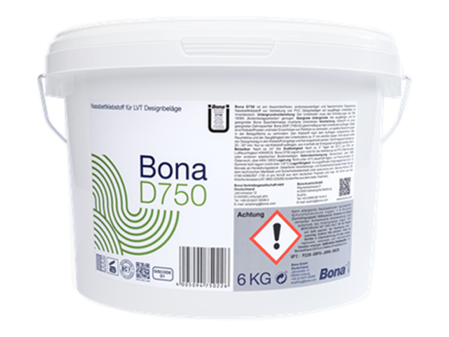 Obrázek produktu Lepidlo na vinylové dílce a PVC Bona D750 6 kg