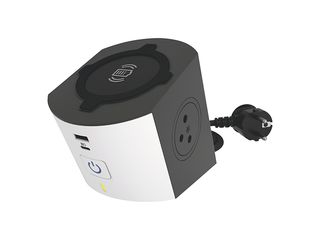 Přívod prodlužovací 2z 2m s Qi bezdrátového nabíjení, USB A+C