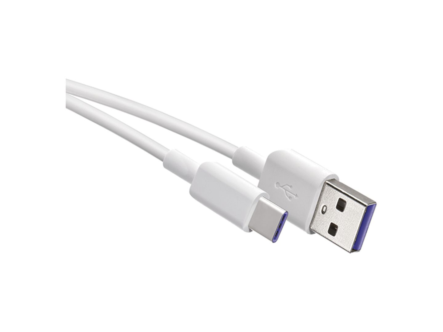 EMOS Kabel nabíjecí a datový USB-A 2.0 / USB-C 2.0, 1,5 m, bílý