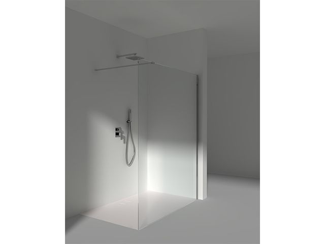 Obrázek produktu Stěna sprchová Walk-in Linares 150x195 cm, chrom, čiré sklo