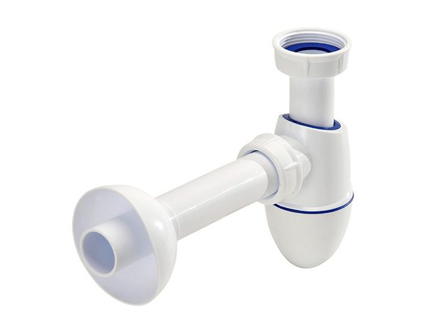 Obrázek produktu Sifon k plastovým výlevkám Nicoll, pr.40, závit 1 1/2,