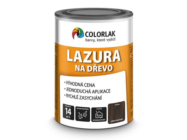 Obrázek produktu Lazura na dřevo C0022 Palisandr, 2,2 L