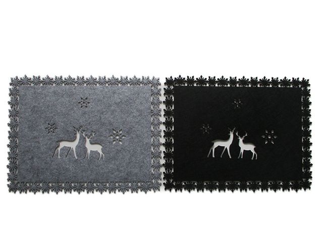 Obrázek produktu Prostírání plstěné vánoční obdélník 43x33 cm, 2ASSORT